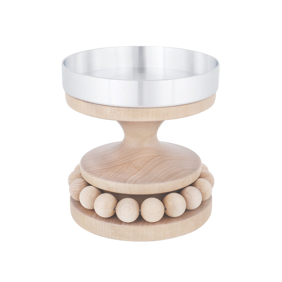 Ruustinna candleholder, varnished wood Zu verkaufen