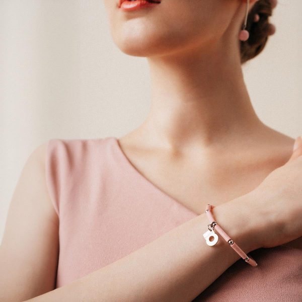 Sydänkäpyseni jewellery set, pink and silver Online – Bild 4