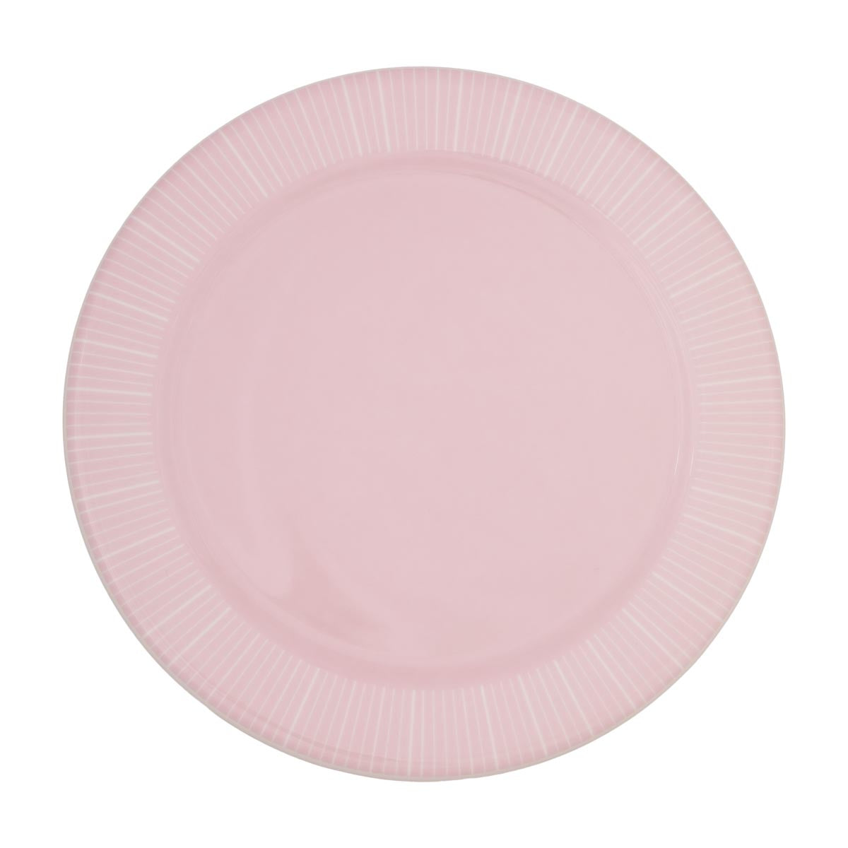 Viivat plate, pink, 18 cm Mode