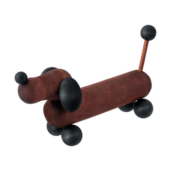 Dachshund sculpture, dark brown Online