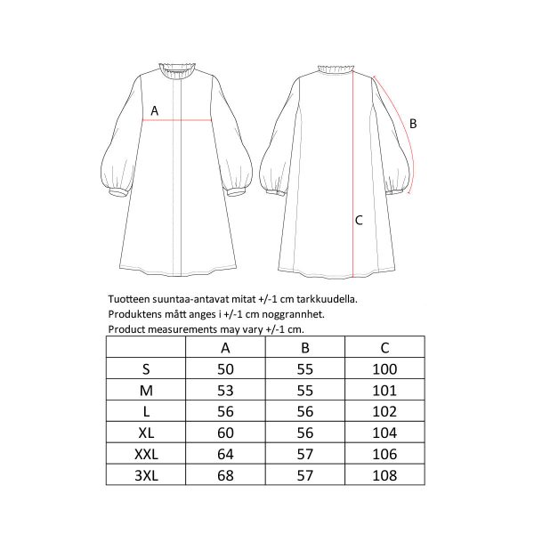Moona dress, lavender Verkauf – Bild 3