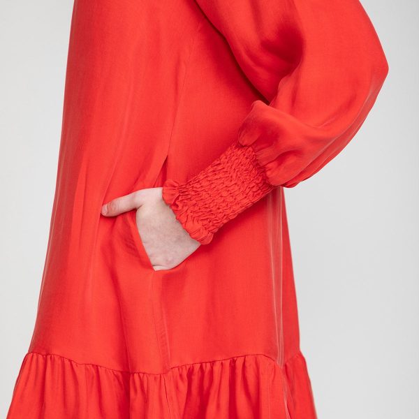 Verla dress, red Angebot – Bild 2