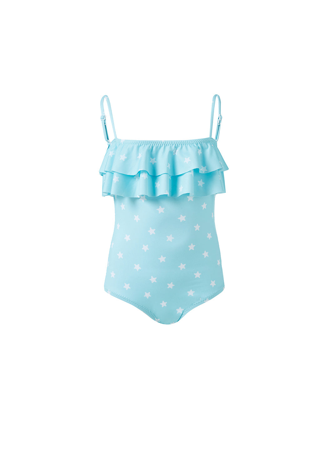 Girls Ivy Sky White Starfish Swimsuit Zu verkaufen