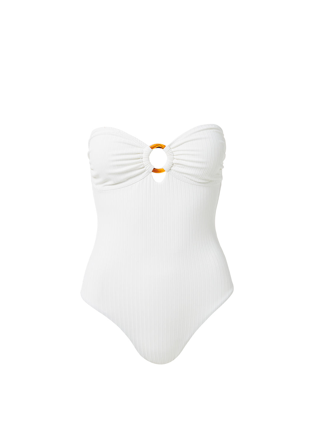 Barbuda Ivory Ribbed Swimsuit Online